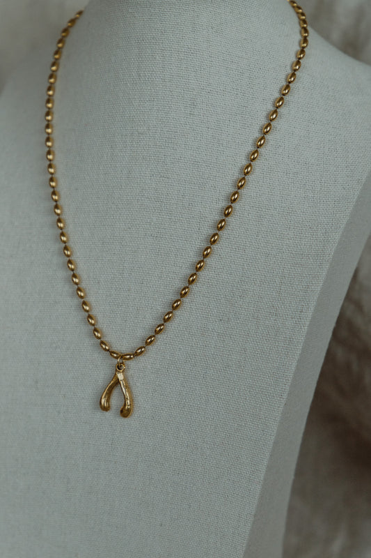 The Wishbone Necklace
