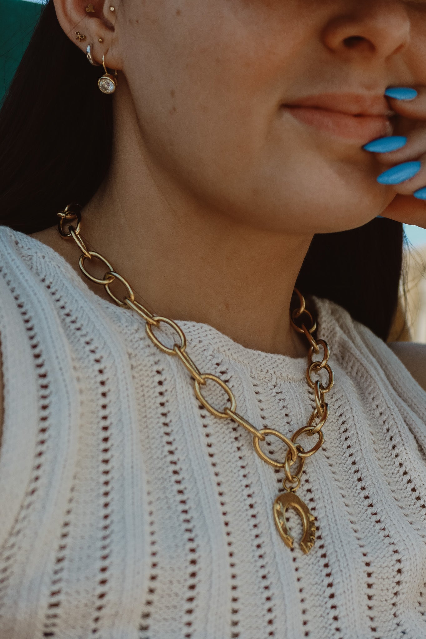 Lucky Horseshoe Necklace (PRE ORDER)