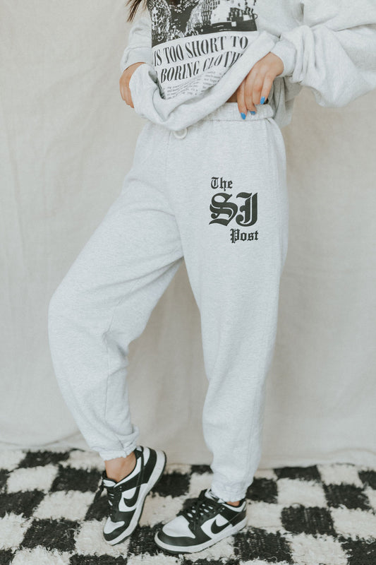 News Flash Sweatpants - SJ Original Design