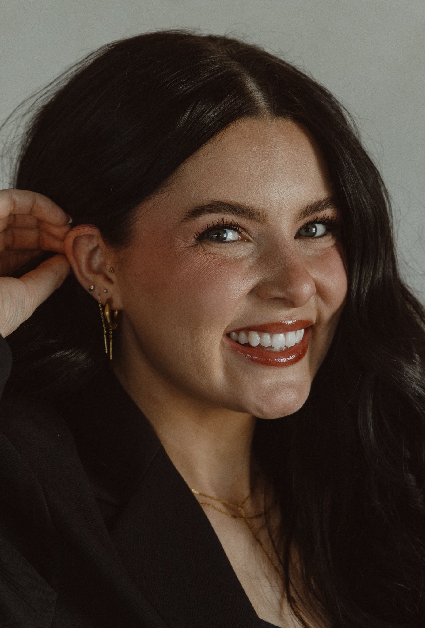 Gold Chunky Hoops