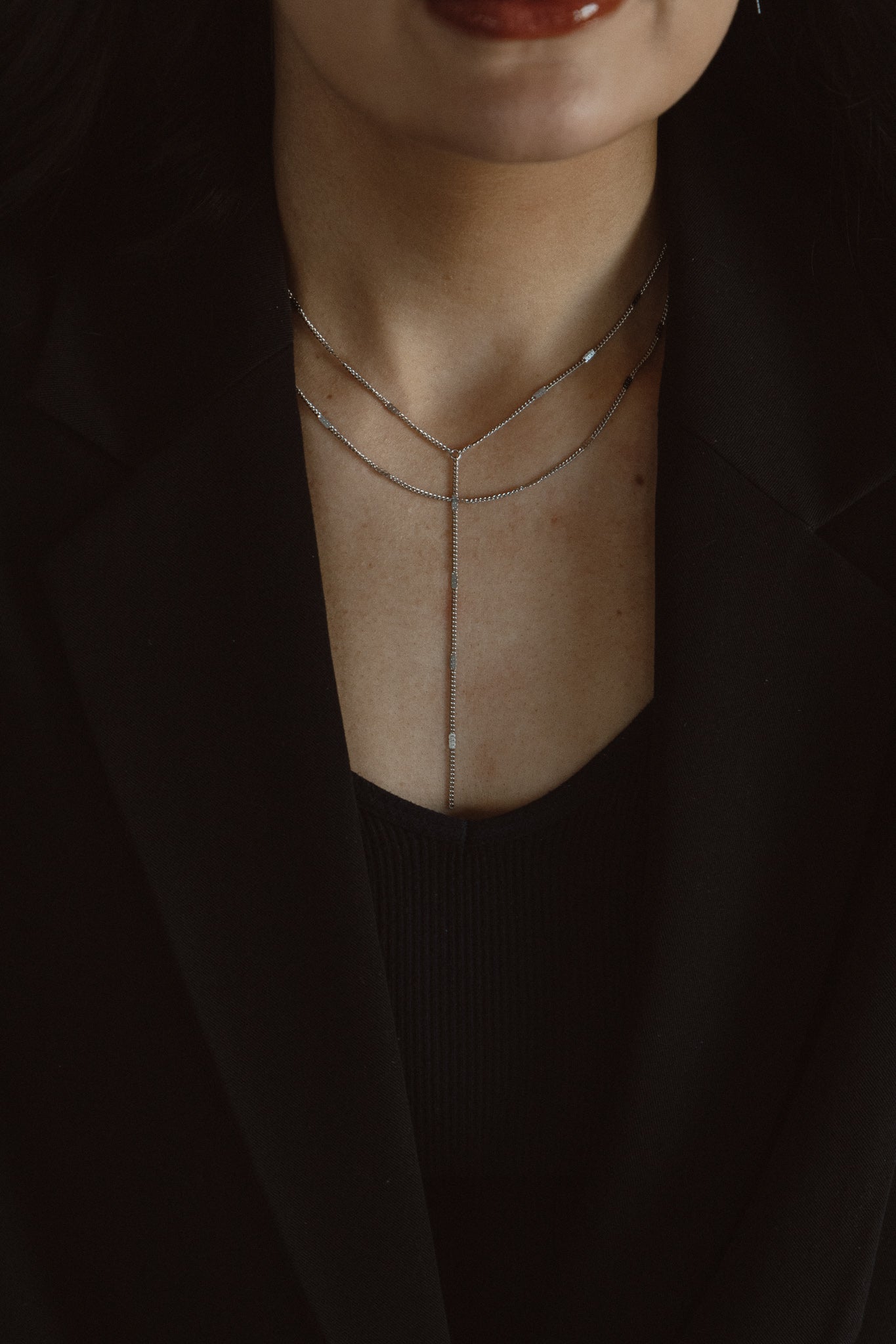 Y-Shaped Necklace