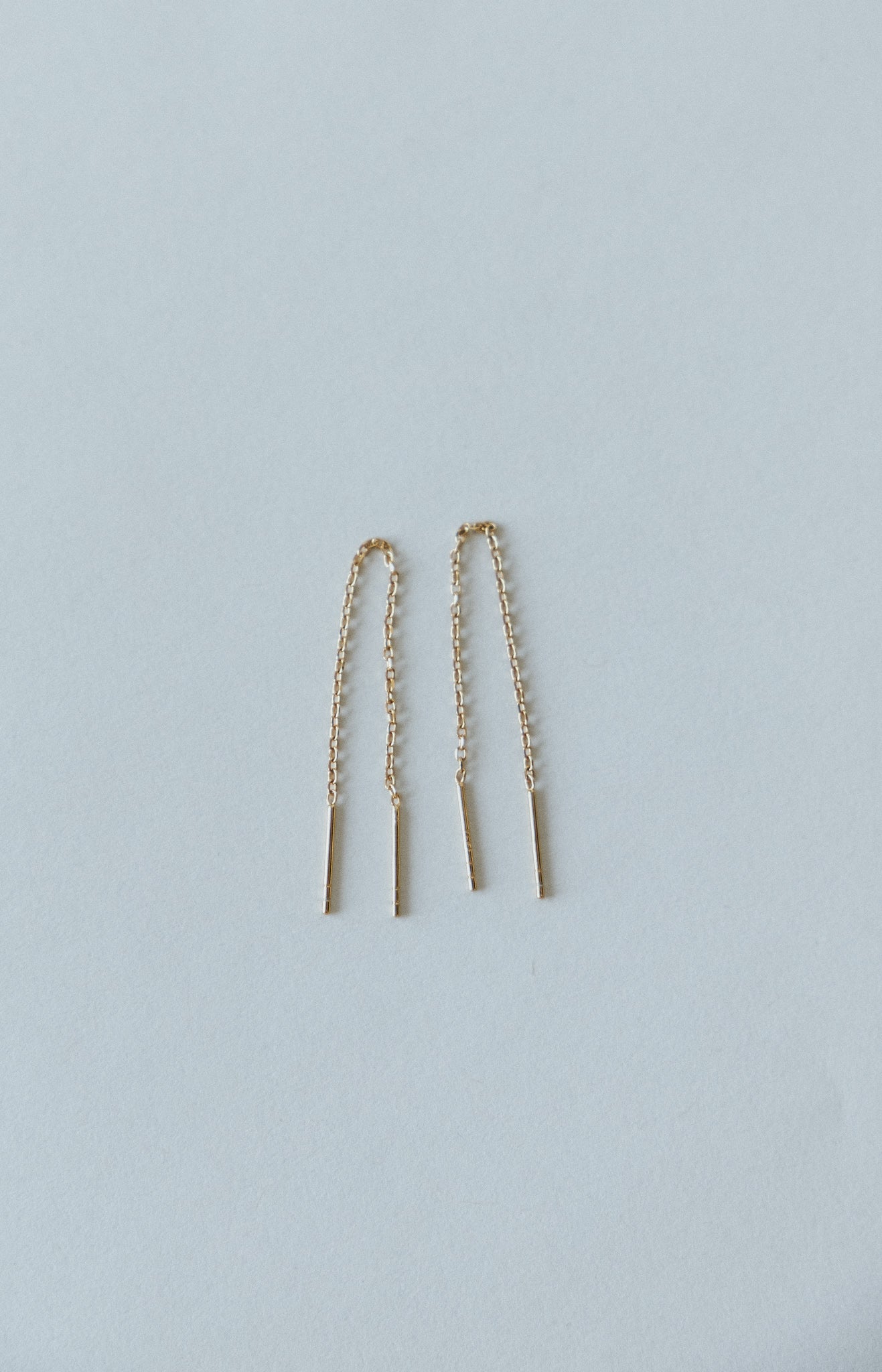 Dainty Threader Earrings - Gold & Silver