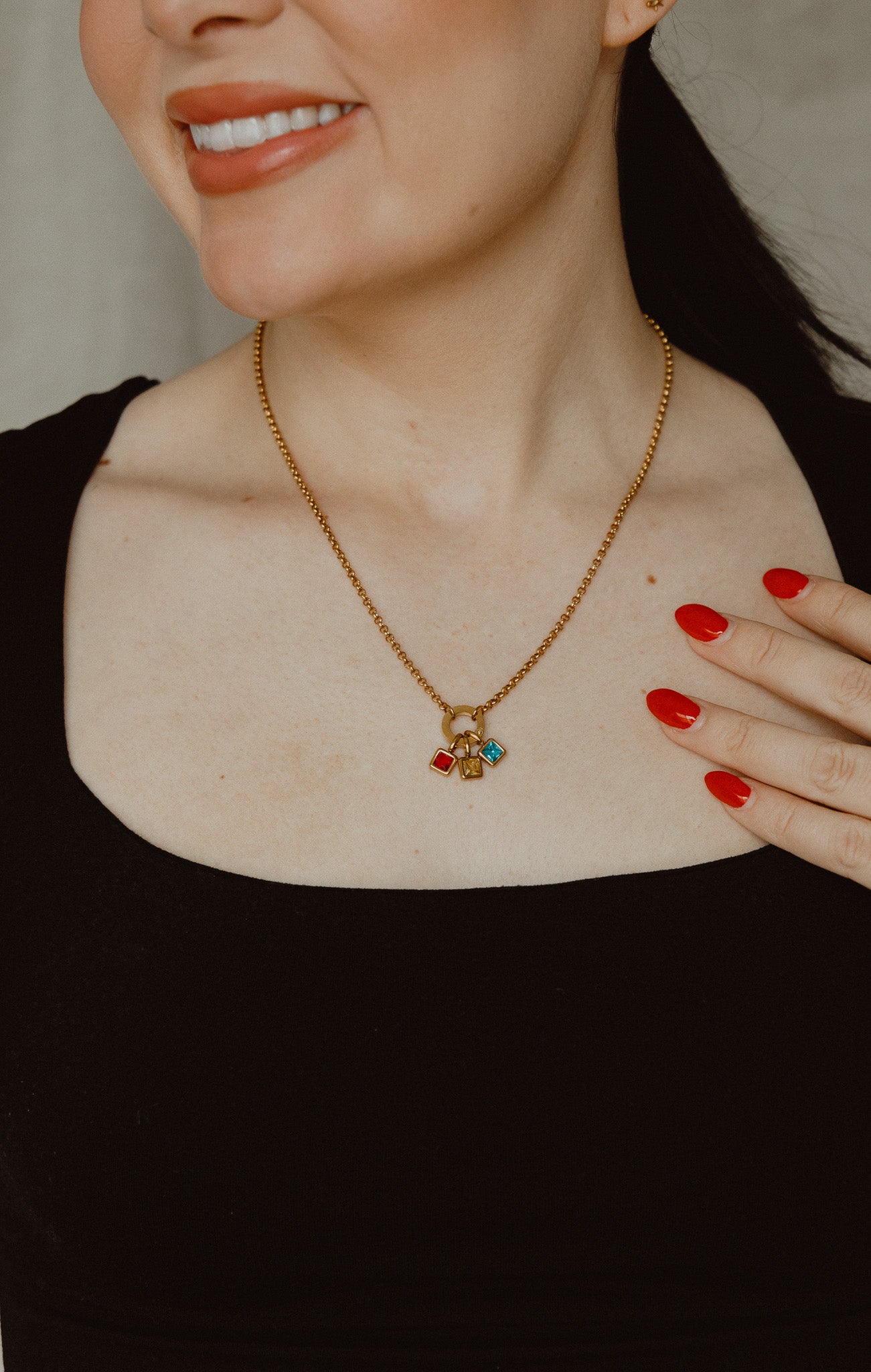 Birthstone Charm