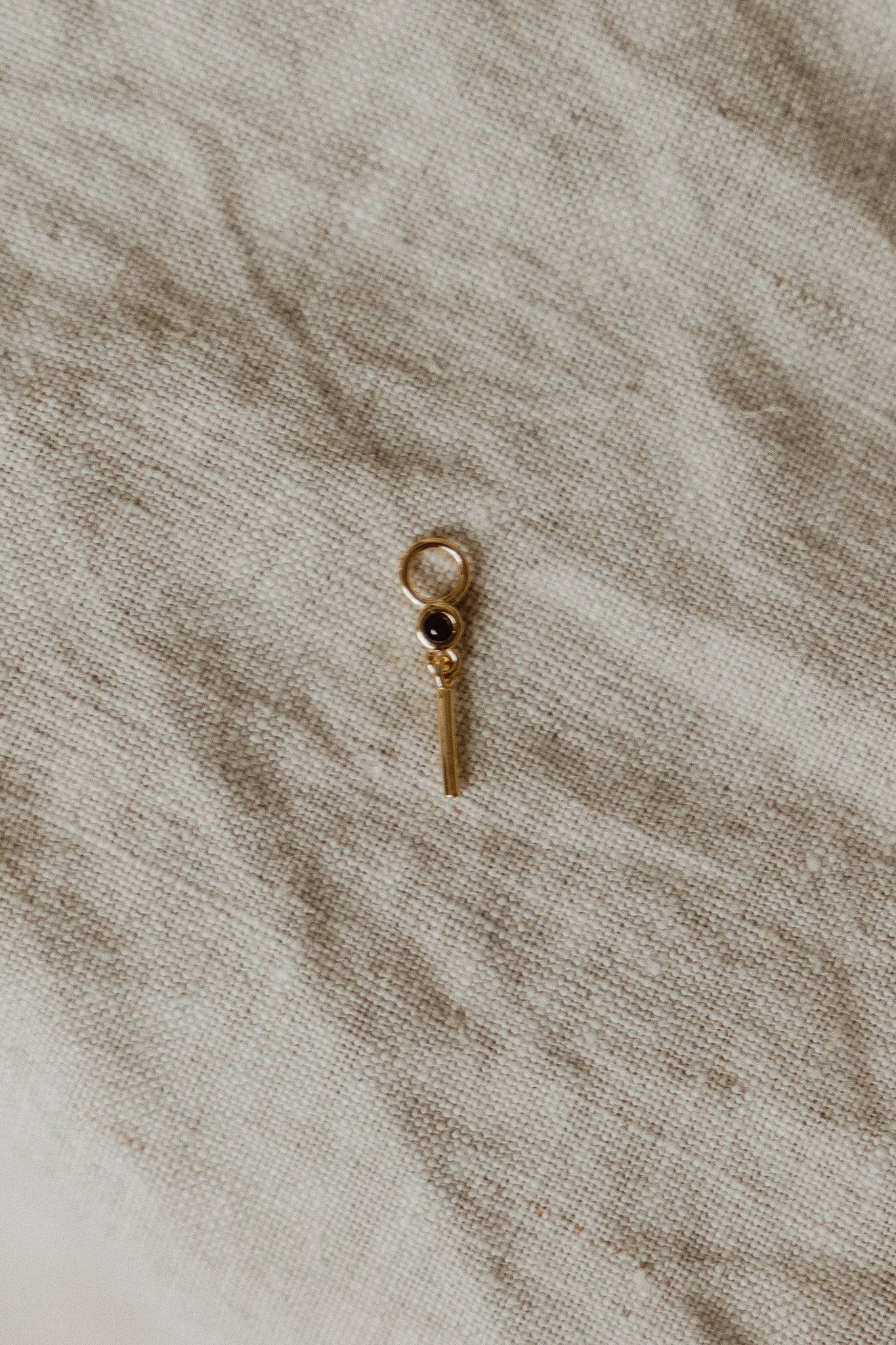 Black Dangle Charm