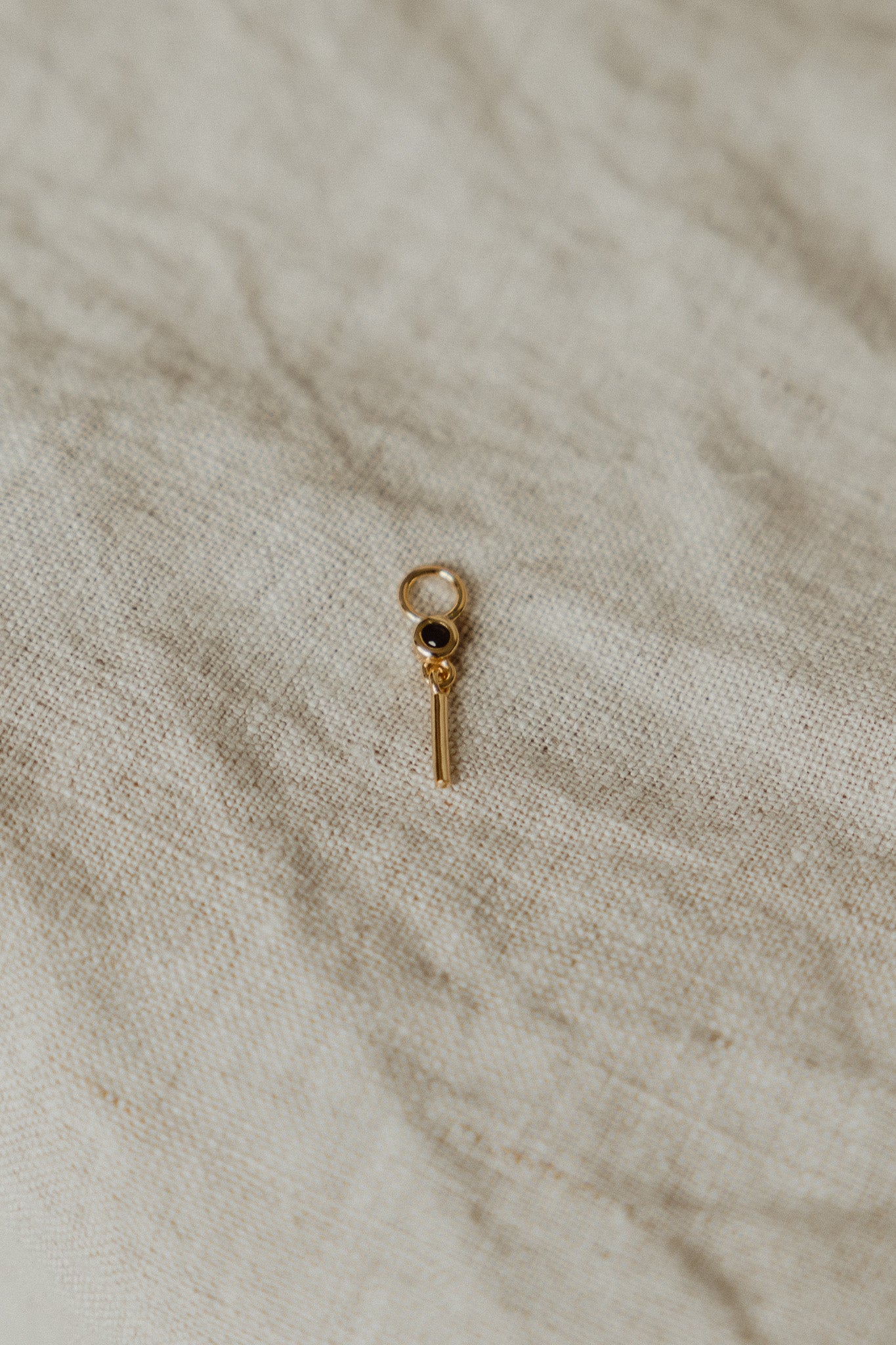 Black Dangle Charm