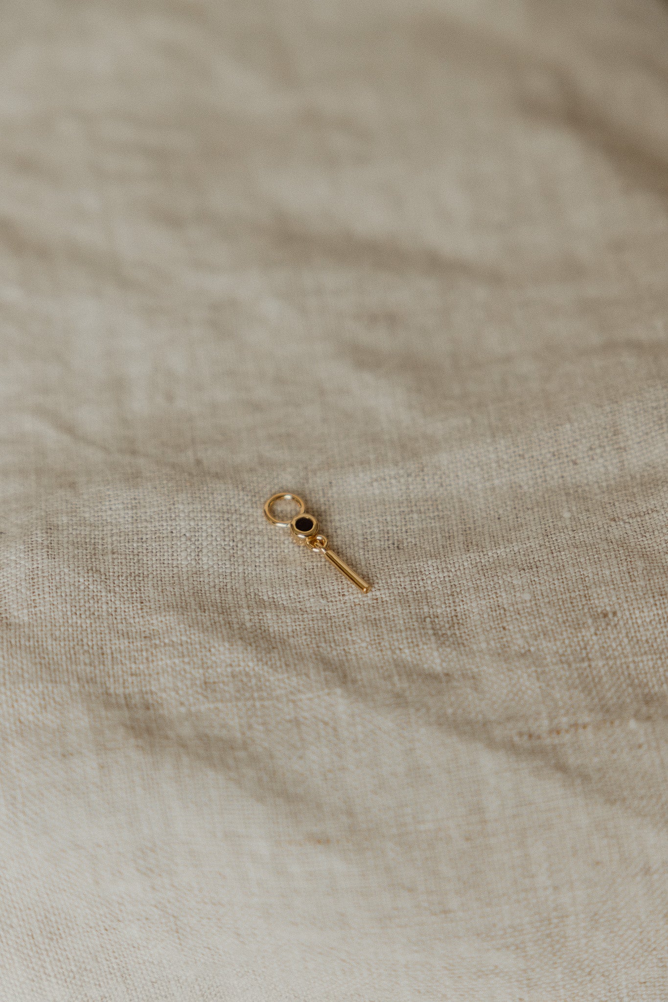 Black Dangle Charm