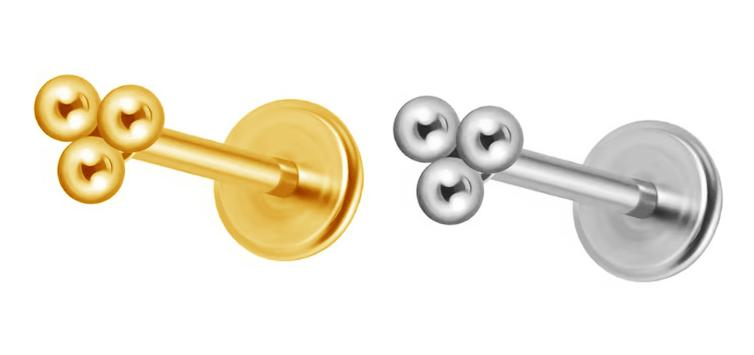Trinity Ball Flat Back Stud
