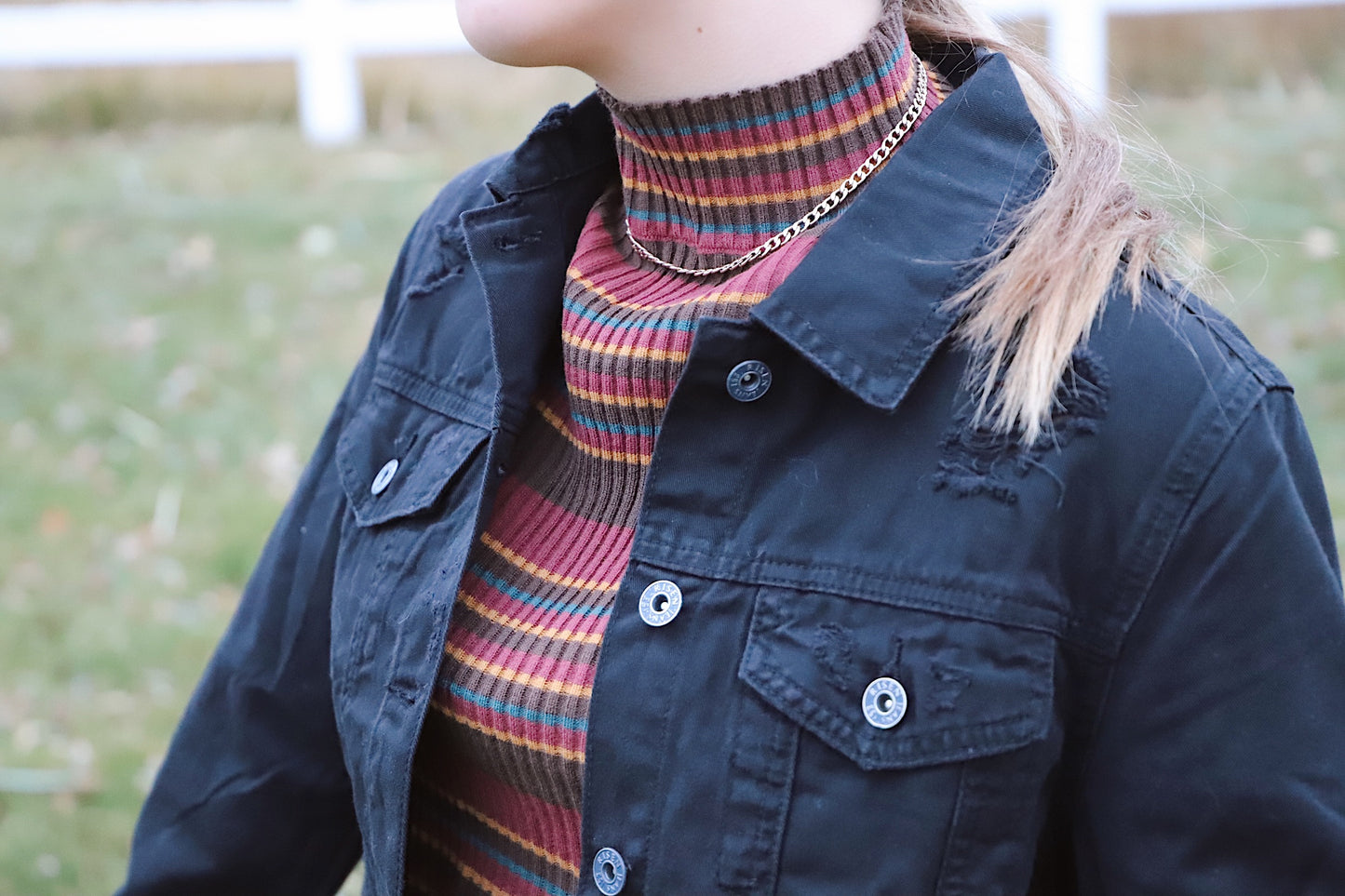Black Denim Jacket