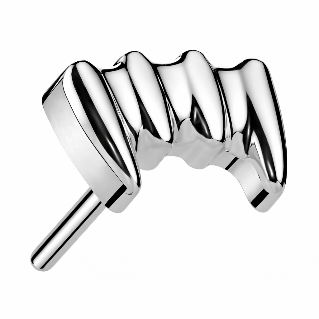 Fang Flat Back Earring