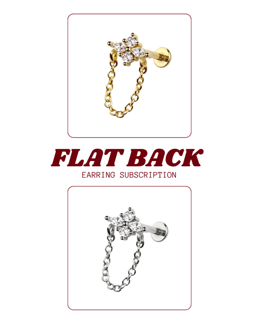 Flat Back Earring Subscription
