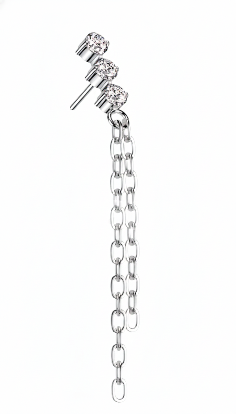 Double Chain Dangle Flatback