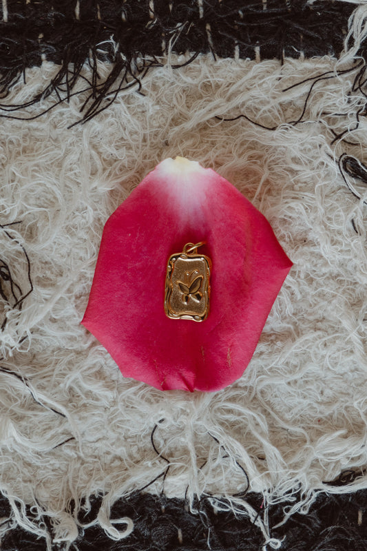 Butterfly Stamp Charm