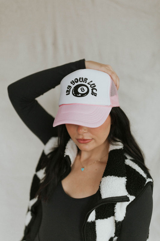 Try Your Luck Trucker Hat