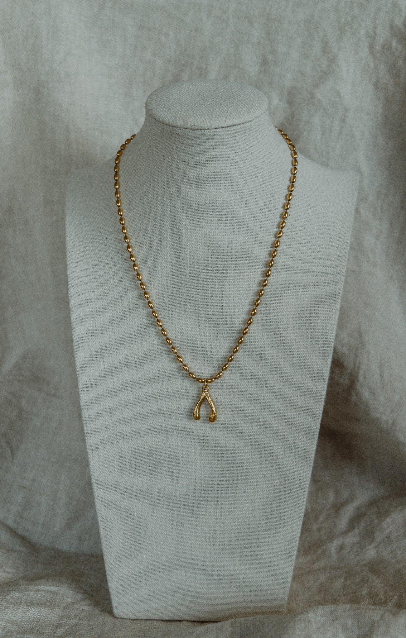 The Wishbone Necklace