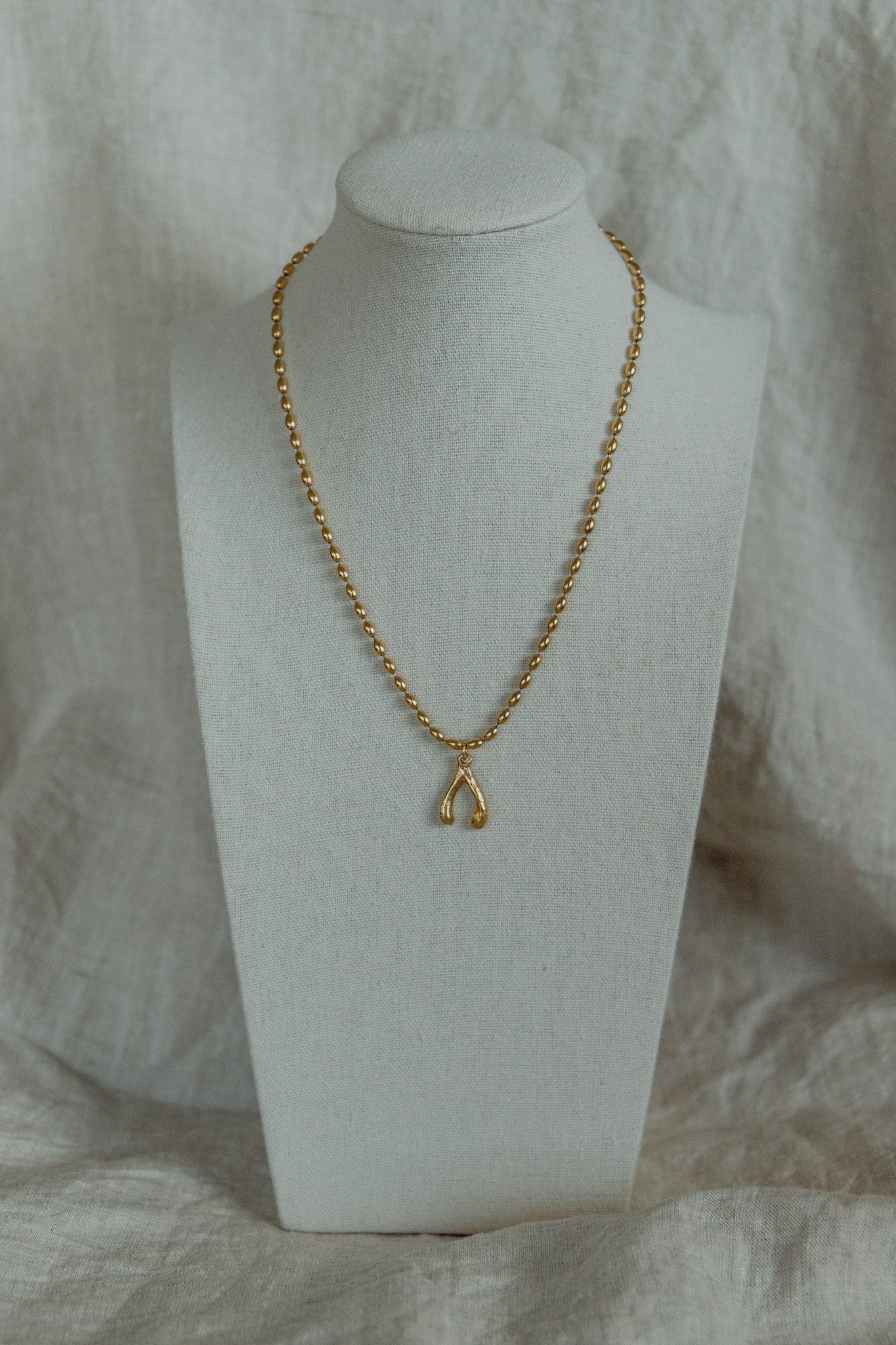 The Wishbone Necklace