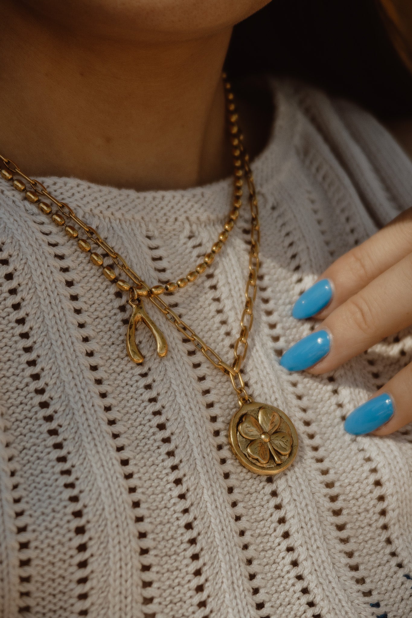 The Wishbone Necklace