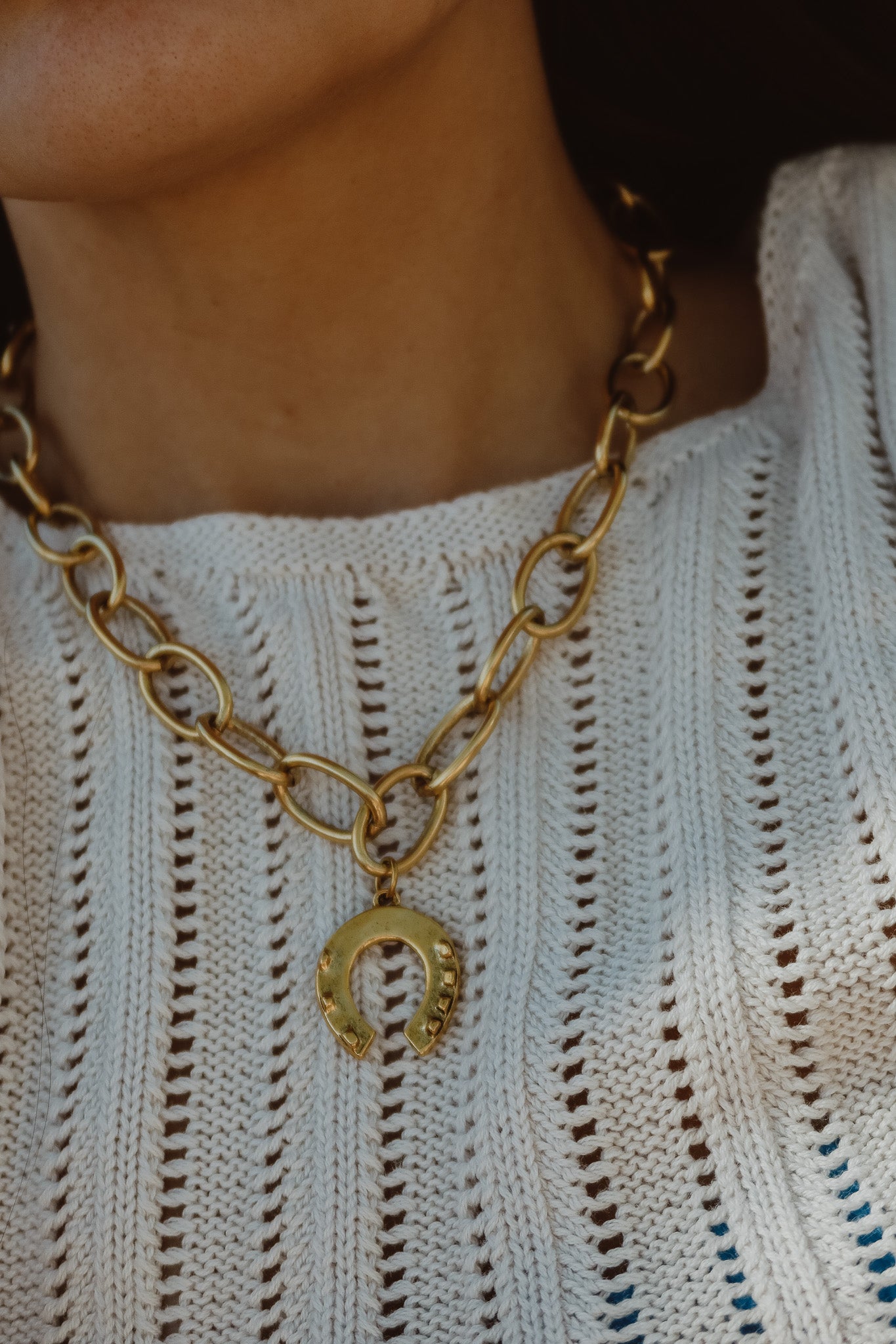 Lucky Horseshoe Necklace (PRE ORDER)