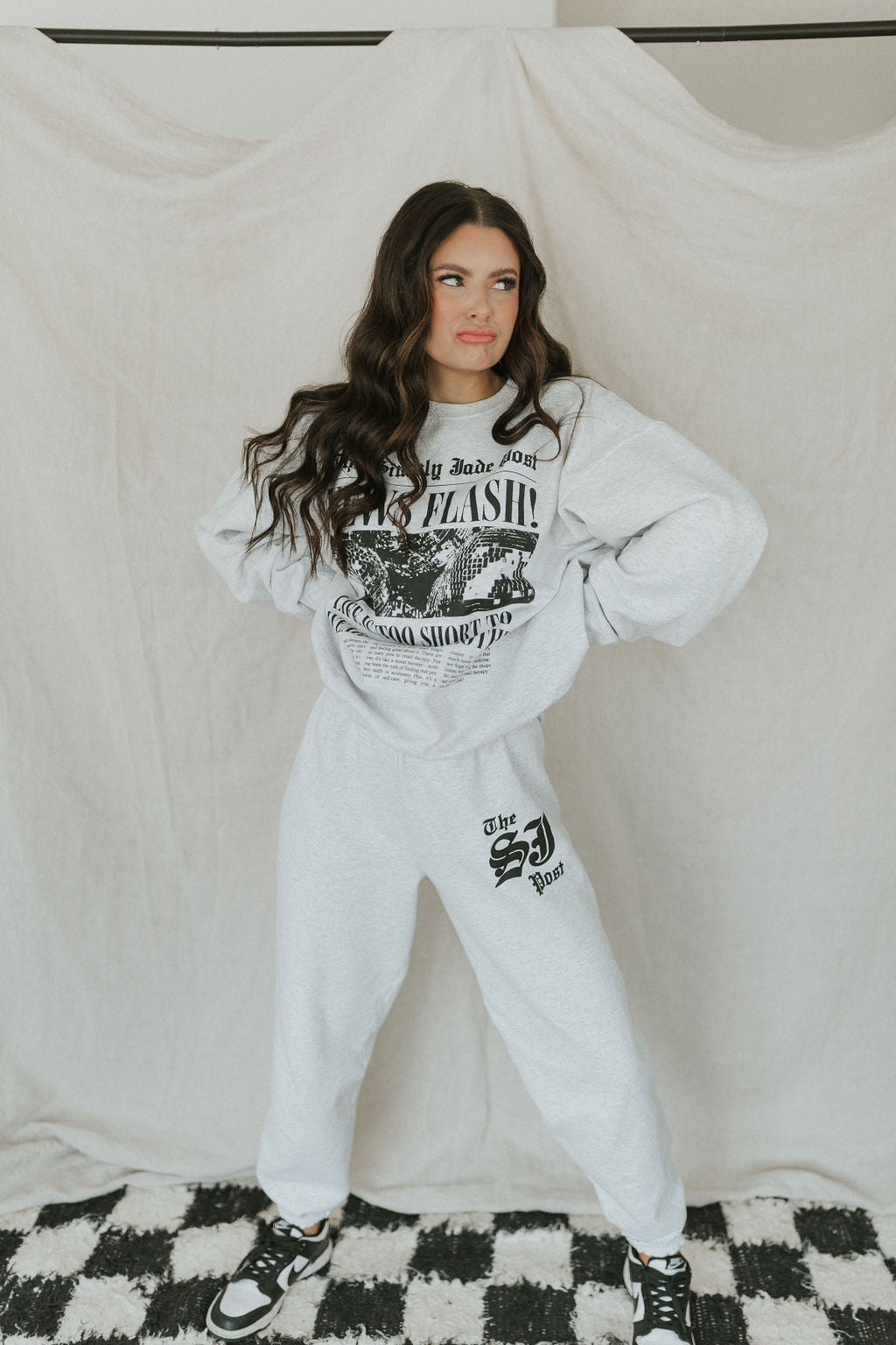 News Flash Sweatpants - SJ Original Design