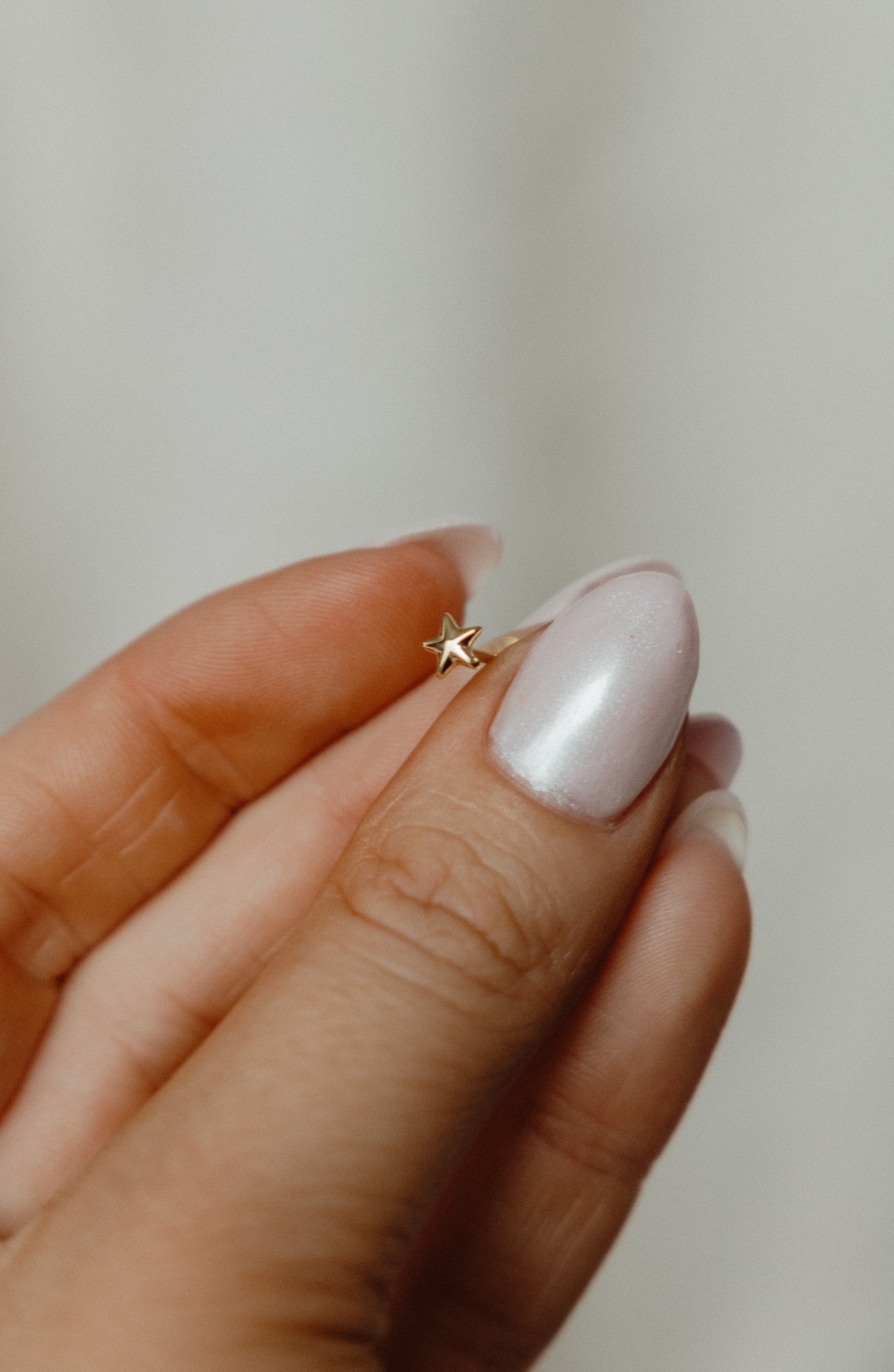 Star Flat Back Earrings