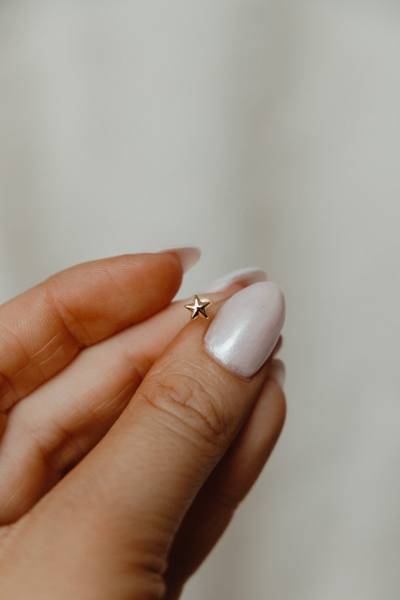 Star Flat Back Earrings