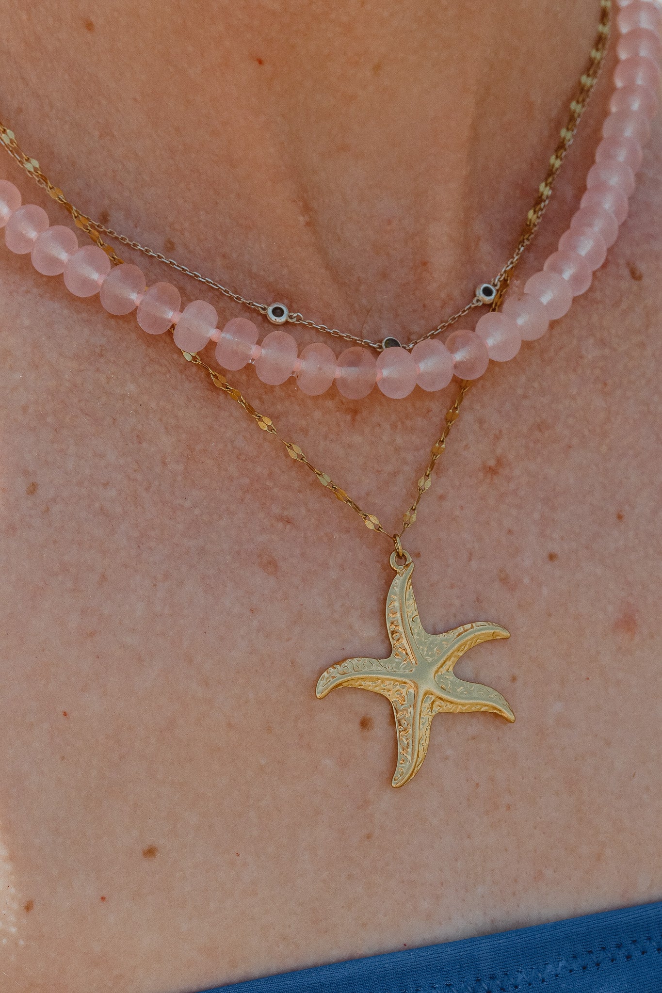 Candy Current Necklace - Pink