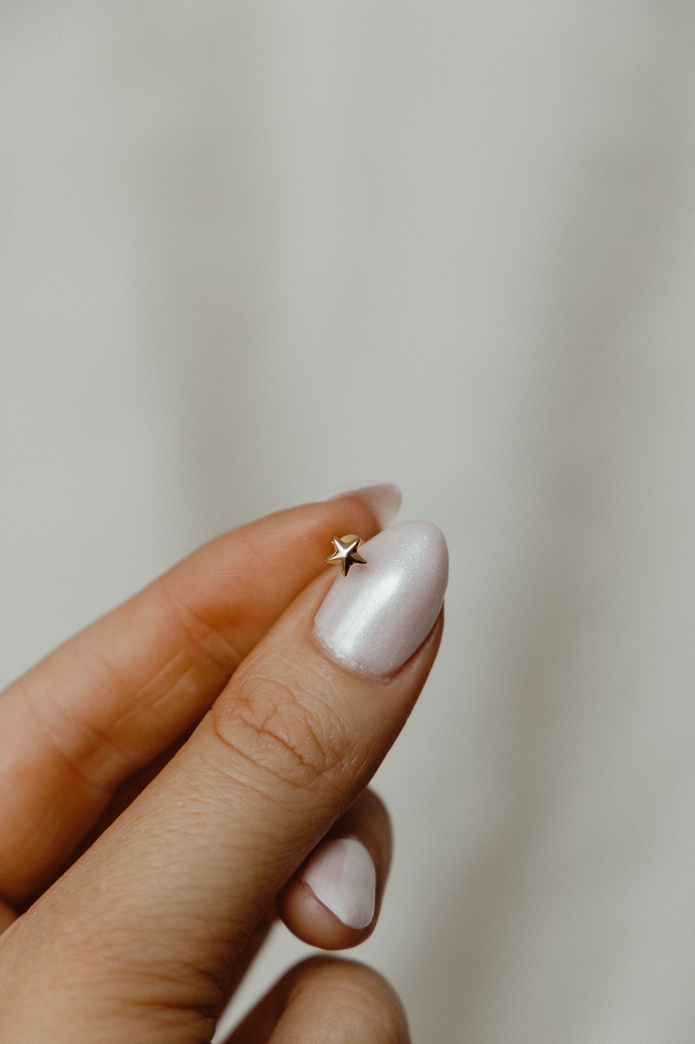 Star Flat Back Earrings