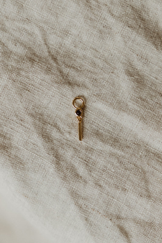 Black Dangle Charm