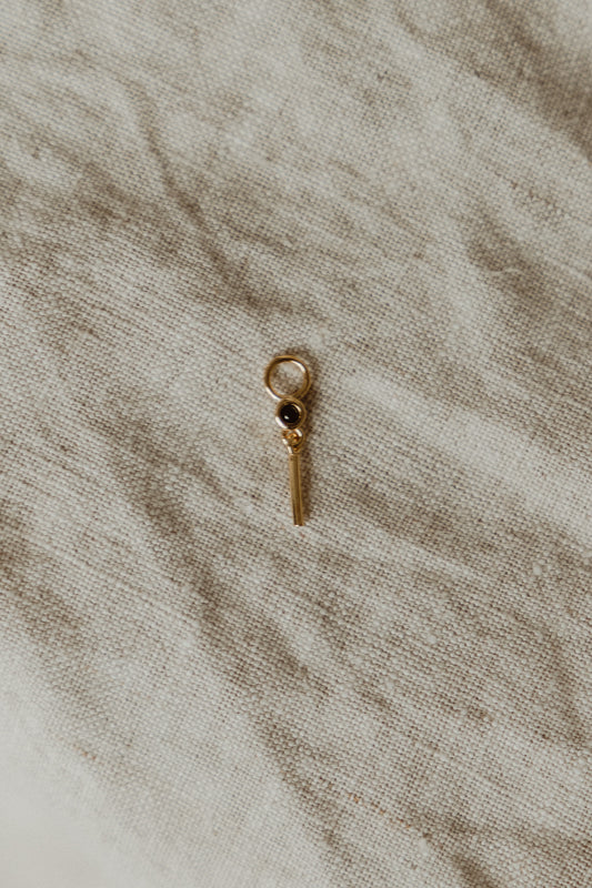 Black Dangle Charm