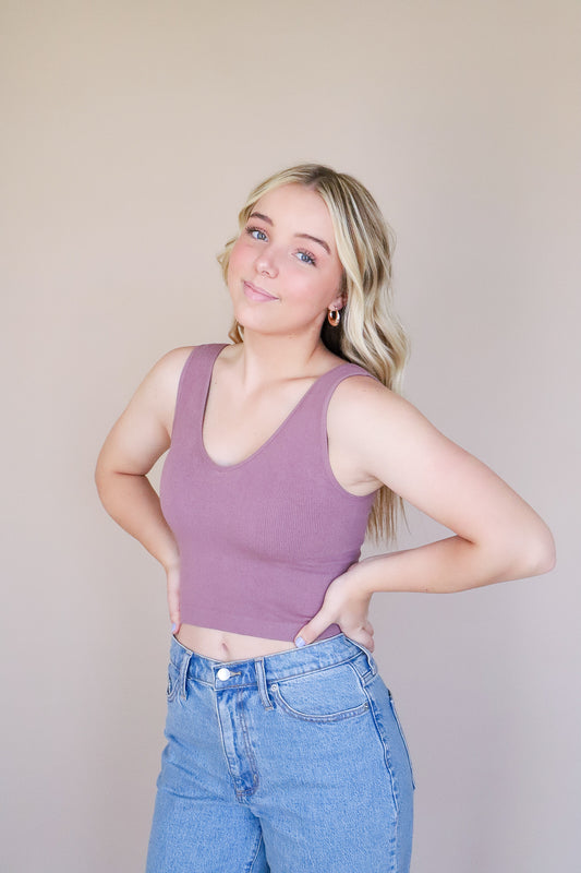 Live In Tank - MAUVE