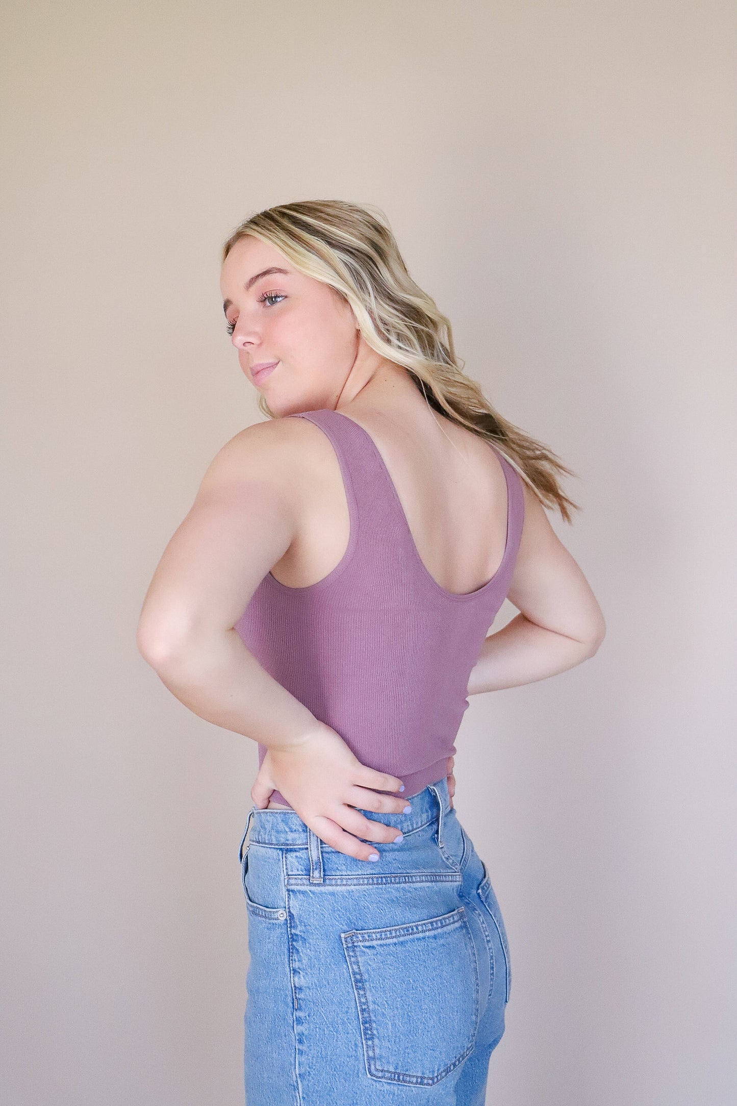 Live In Tank - MAUVE
