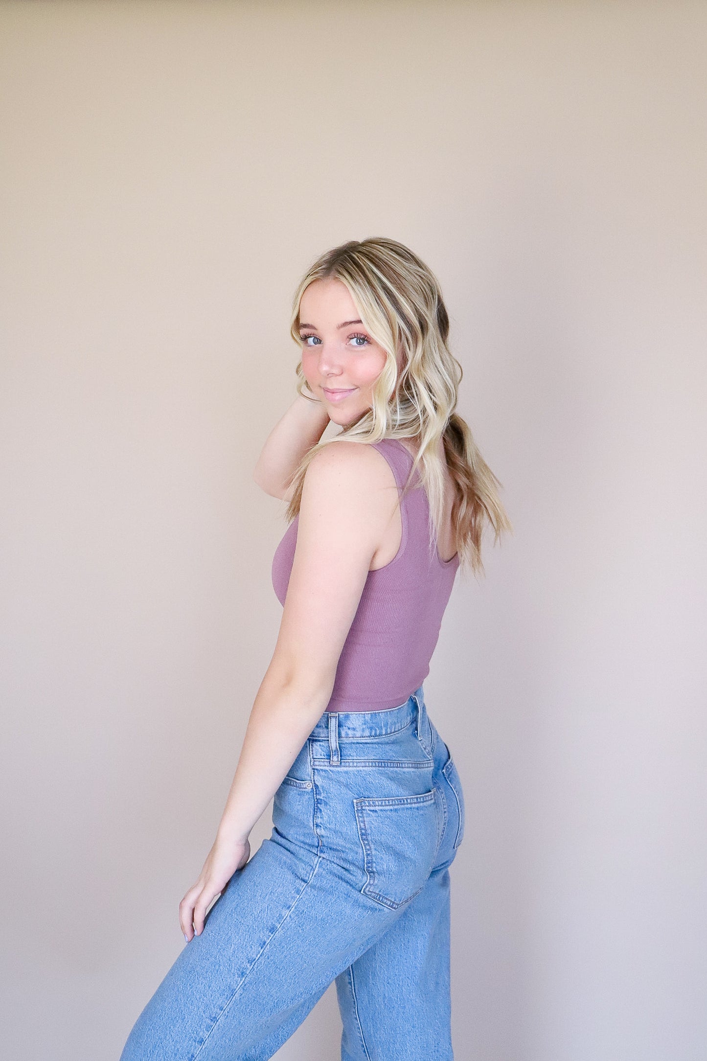 Live In Tank - MAUVE