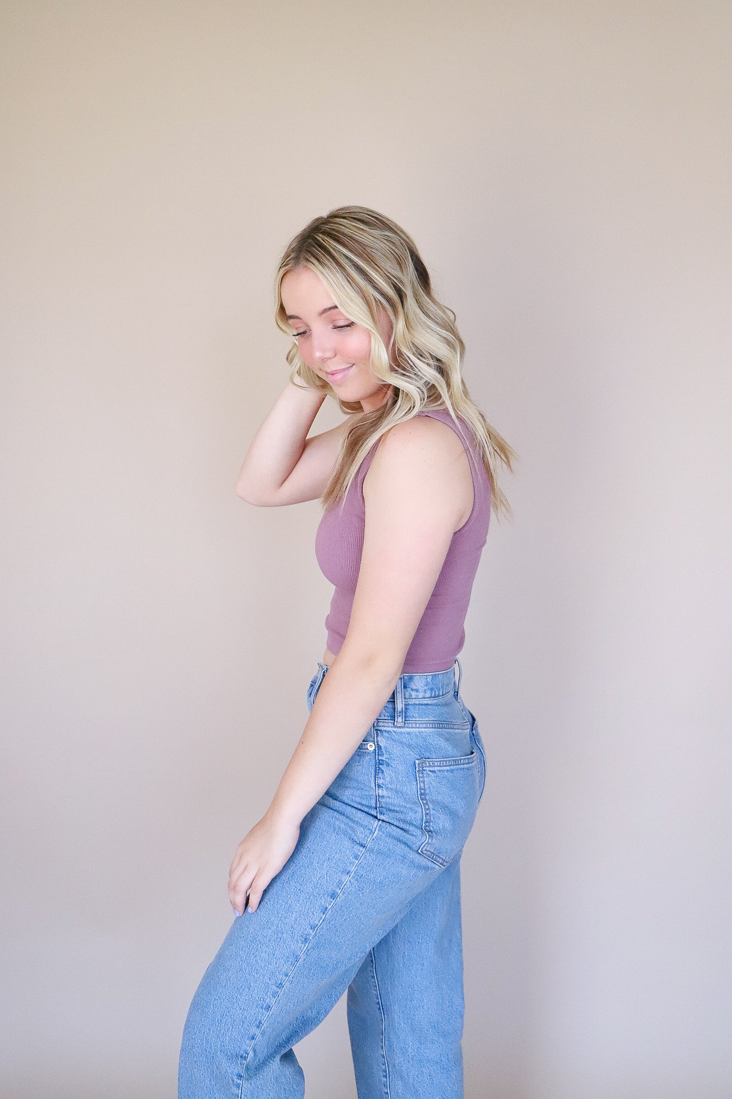 Live In Tank - MAUVE