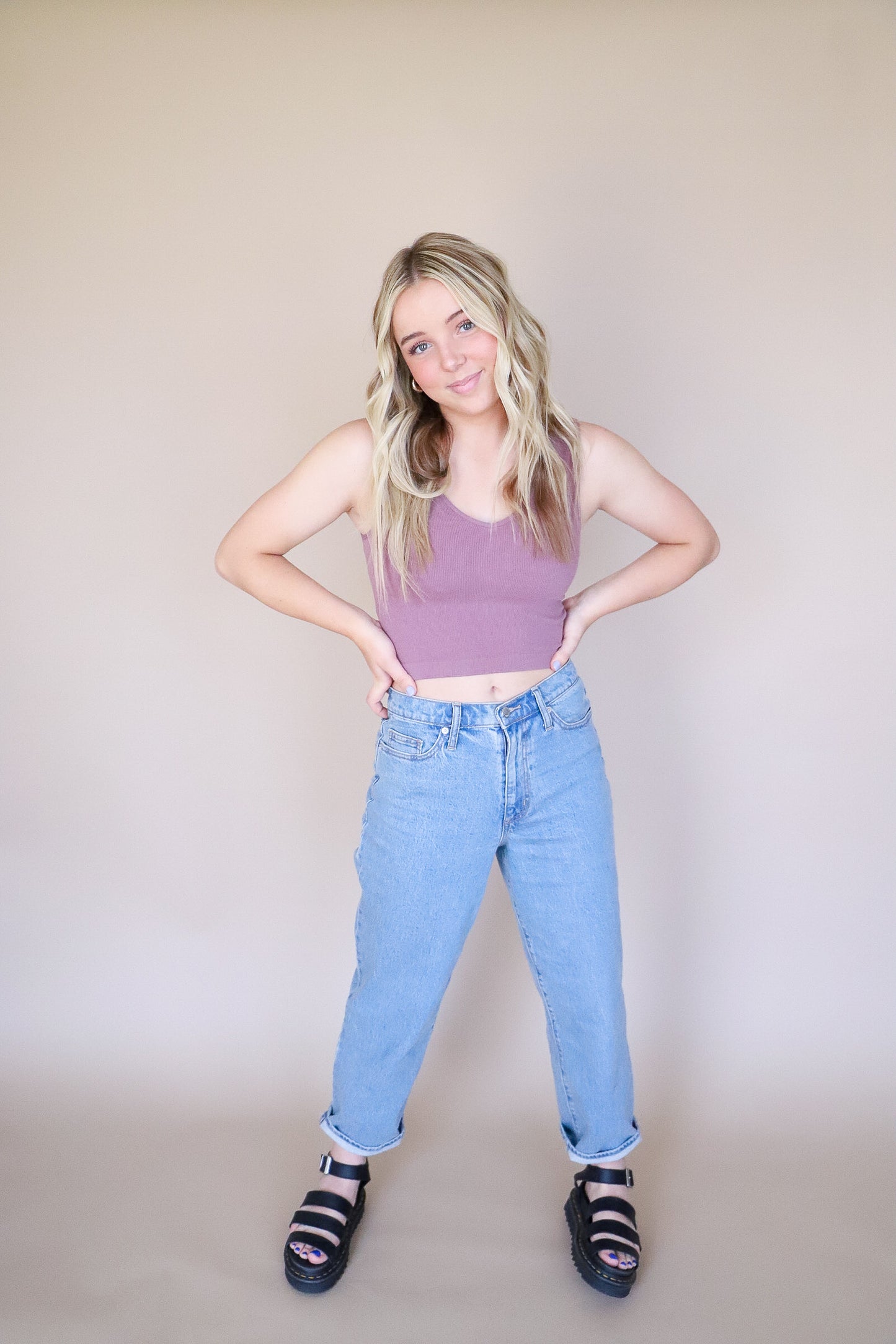 Live In Tank - MAUVE