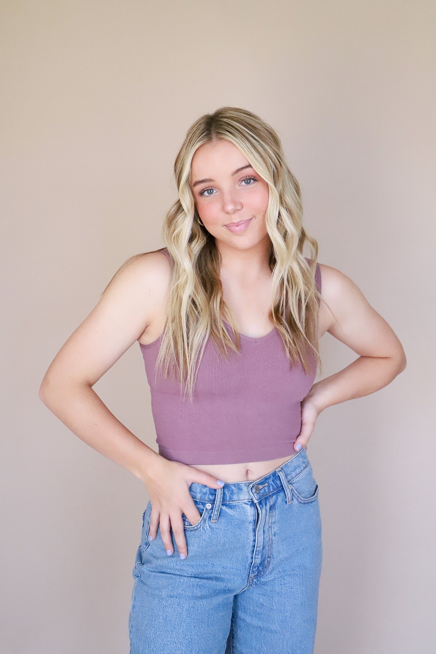 Live In Tank - MAUVE