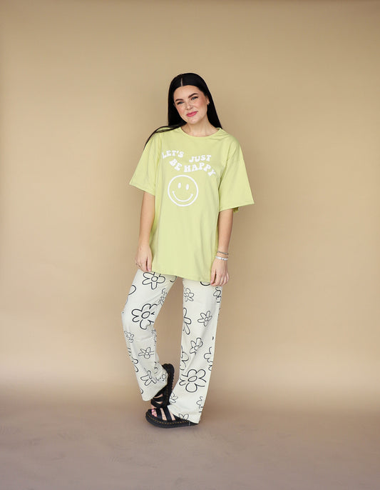 Be Happy Graphic Tee