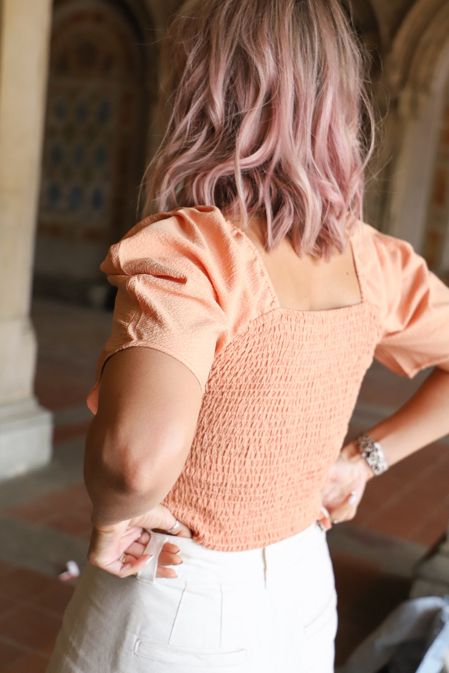 Soho Top - APRICOT