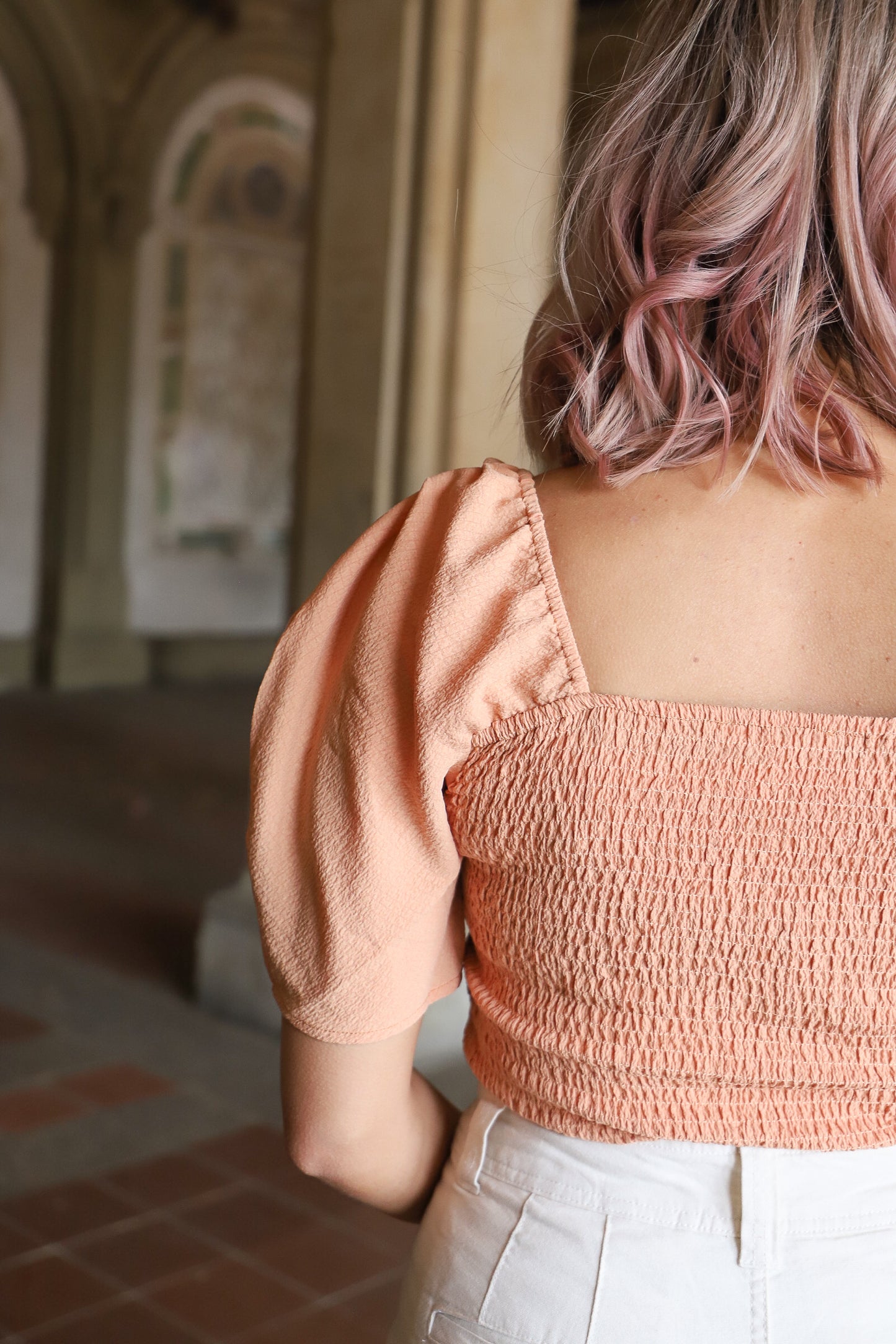 Soho Top - APRICOT