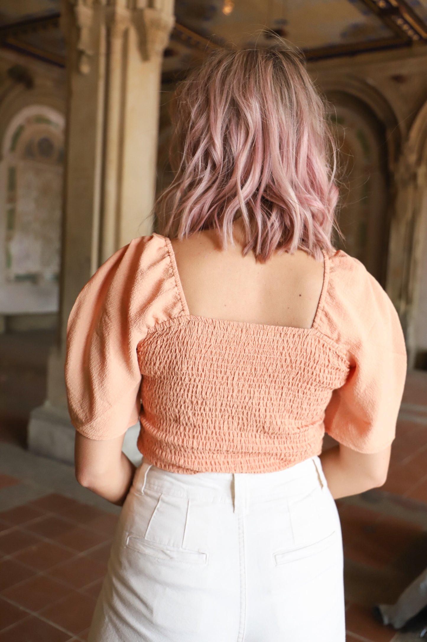 Soho Top - APRICOT