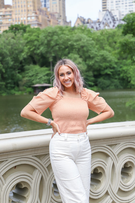 Soho Top - APRICOT