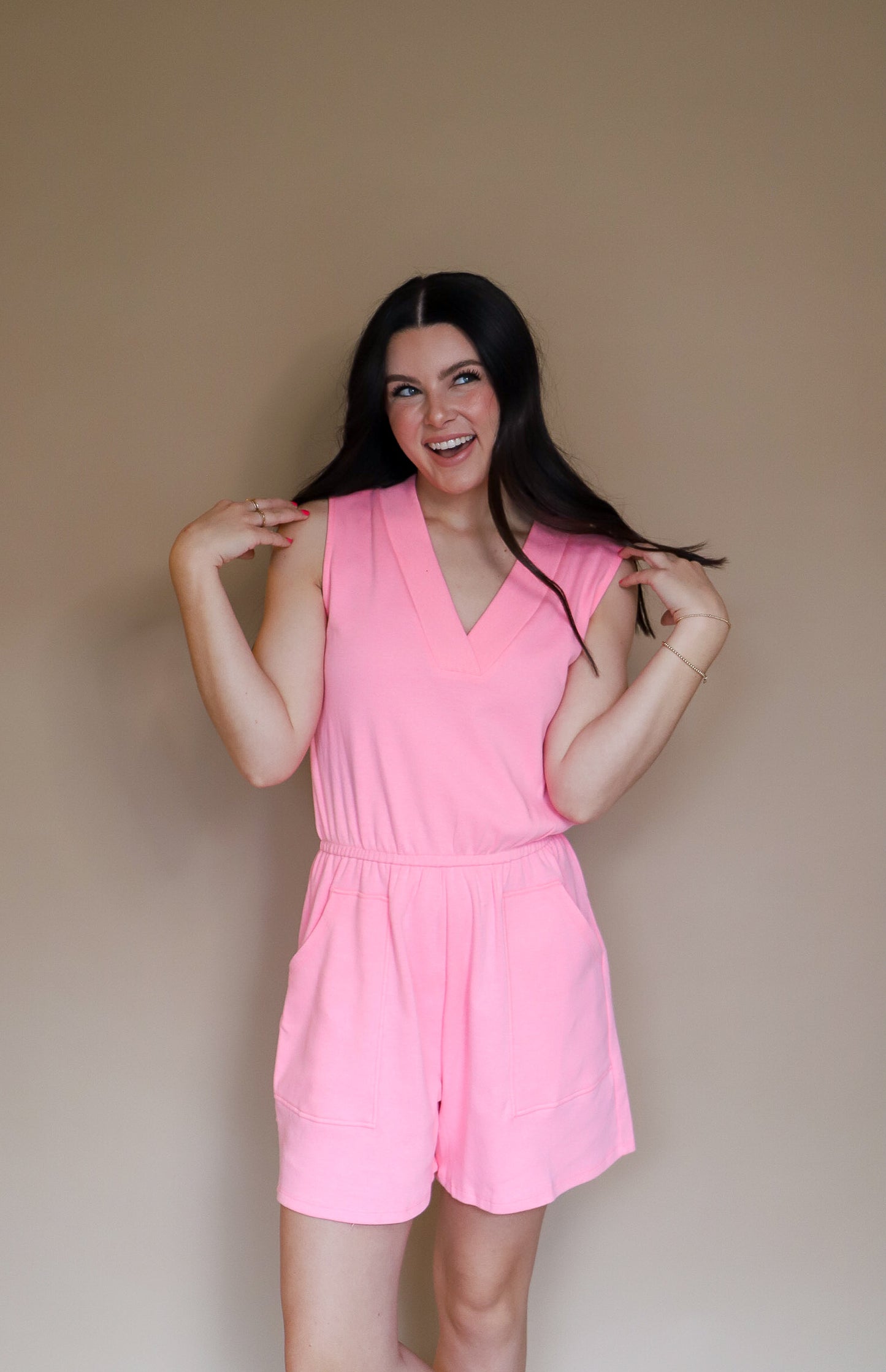 Let's Go to the Beach Romper
