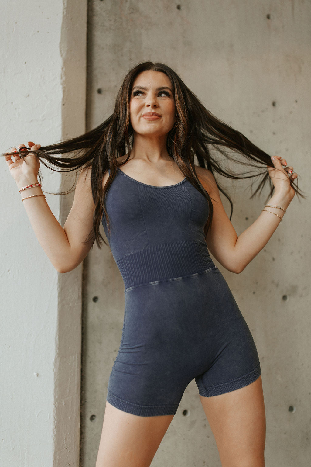 Blair Onesie - Navy *RESTOCK*