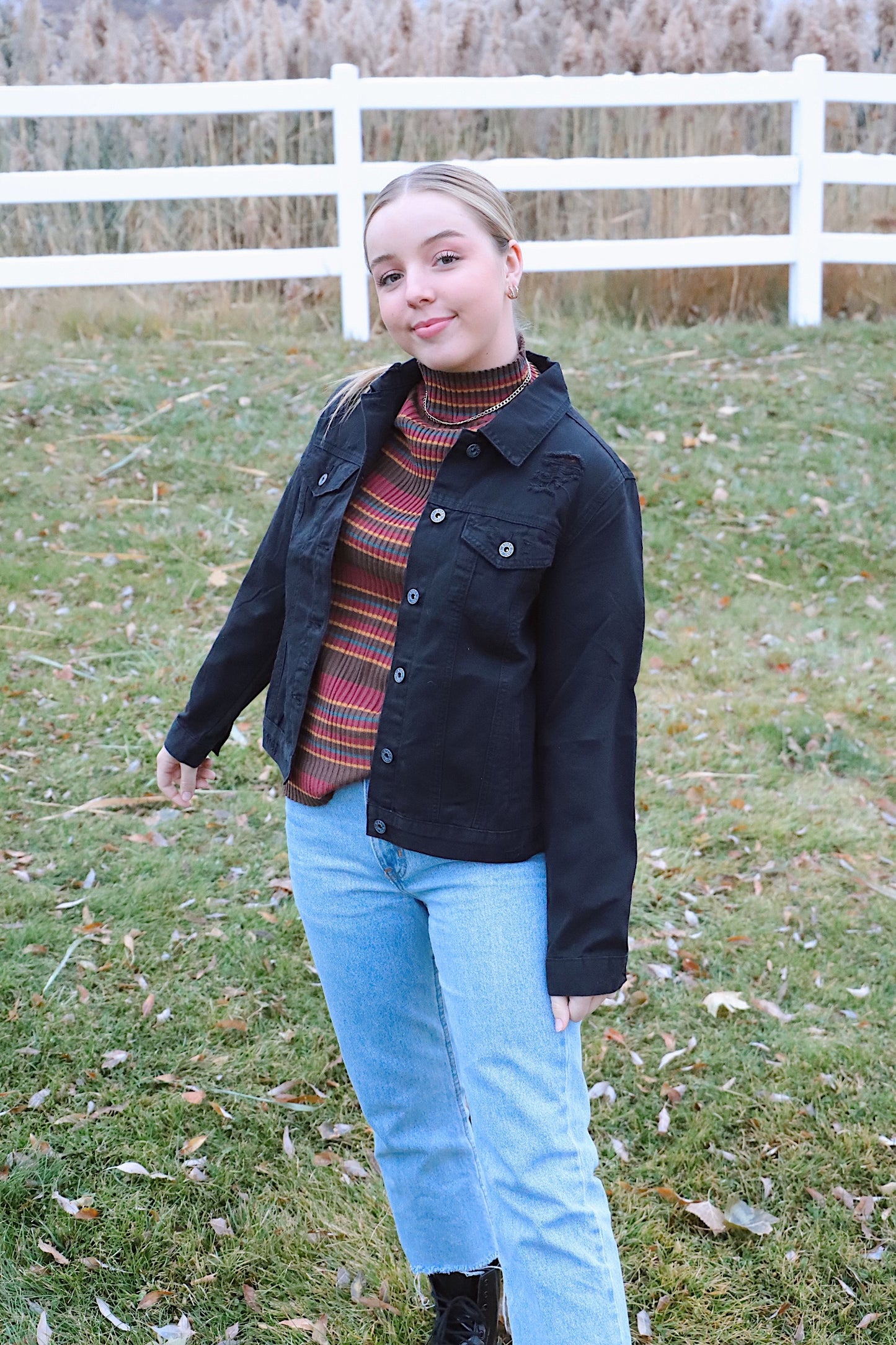 Black Denim Jacket