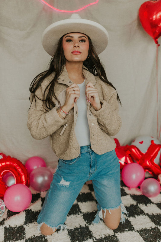 Bestfriend Jacket - Taupe
