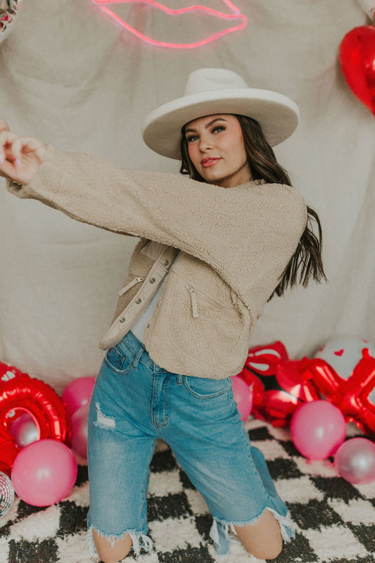 Bestfriend Jacket - Taupe